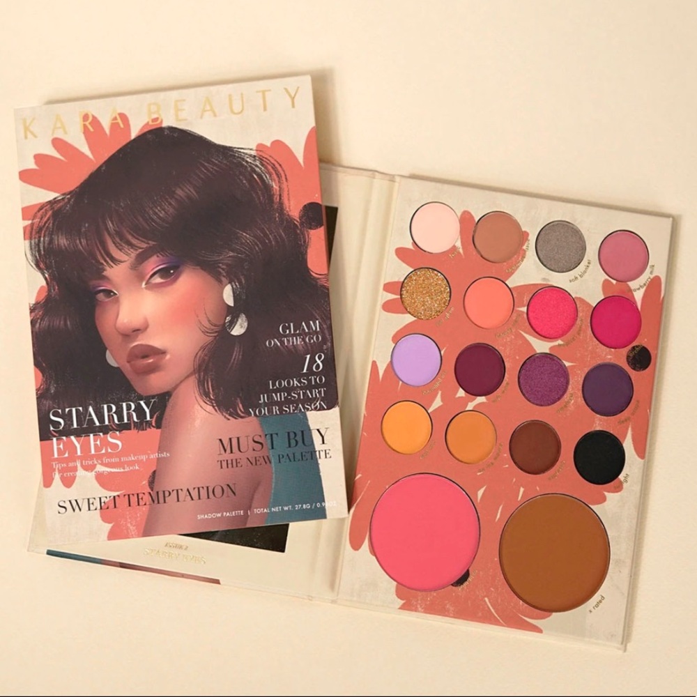 Kara Beauty Eyeshadow/Highlighter/Blush